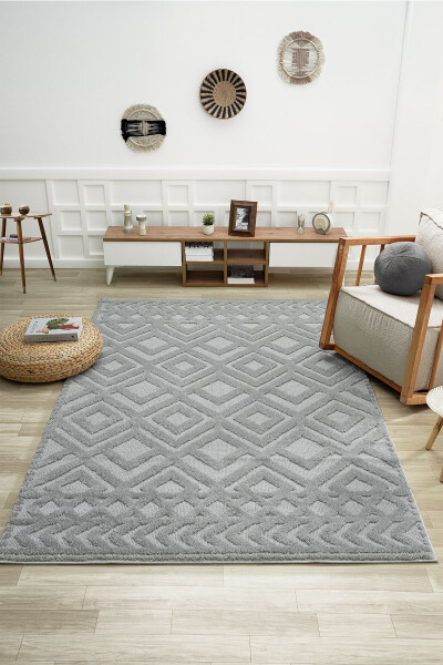 Elit Curly Soft Plush Fur Shaggy Kids Room Living Room Hall Kitchen Rug - MARIESSE HOME