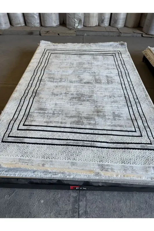 Elit Dokulu Yumuşak Oturma Odası Salon Çocuk Odası Mutfak Halısı-12 - 1