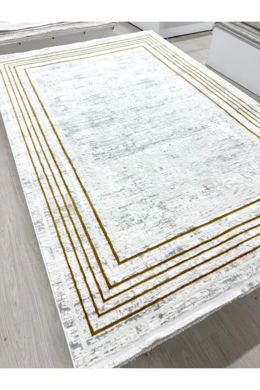 Elit Dokulu Yumuşak Oturma Odası Salon Çocuk Odası Mutfak Halısı-3 - SARAR