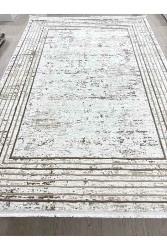 Elit Dokulu Yumuşak Oturma Odası Salon Çocuk Odası Mutfak Halısı-6 - 1