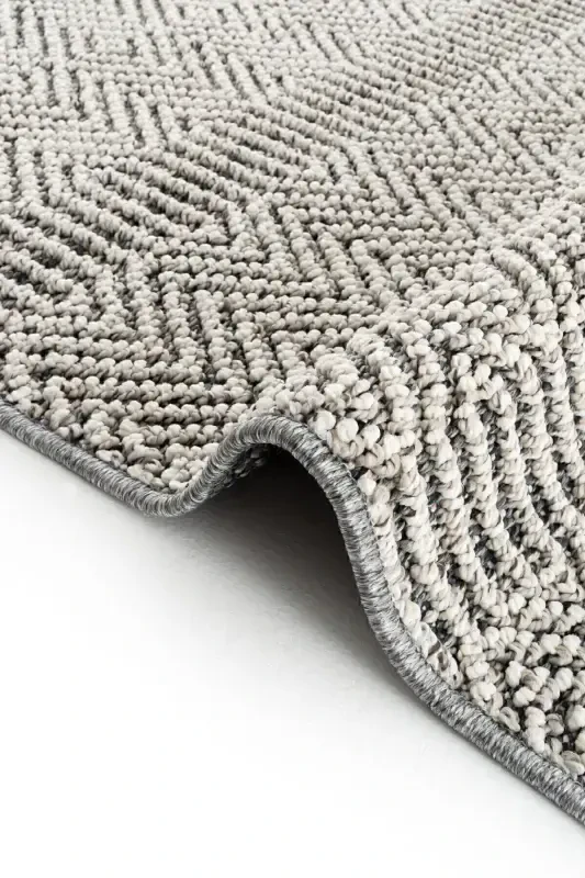 Elite 01 Grey Living Room Rug Boucle Scandinavian Carpet Runner Ethnic Kitchen Rug Decorative Hallway Rug-Grey - 8