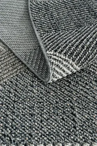 Elite 08 Grey Salon Carpet Boucle Scandinavian Rug Runner Ethnic Kitchen Carpet Hallway Rug-Grey 10 - 8