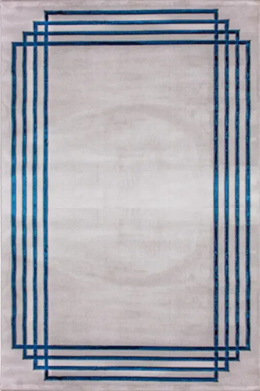 Elite G6732 Mavi Dokuma Taban Halı-G6732Mavi - 3