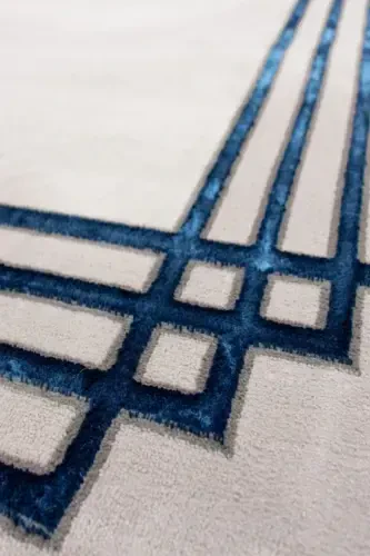 Elite G6732 Mavi Dokuma Taban Halı-G6732Mavi - 4