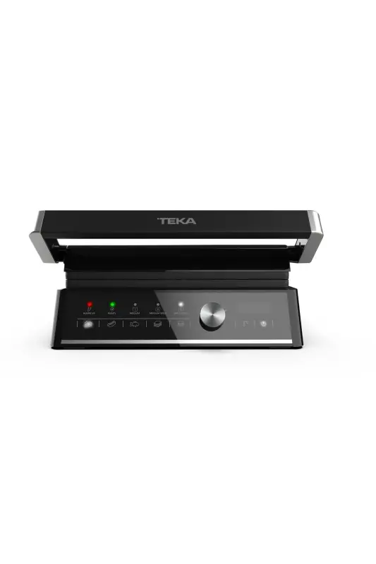 Elıte Grıll Bk-ss - 5+1 Izgara Fonksiyonlu Tost Makinesi - 2000 W - 111510000 - Inox/Siyah Cam - 1