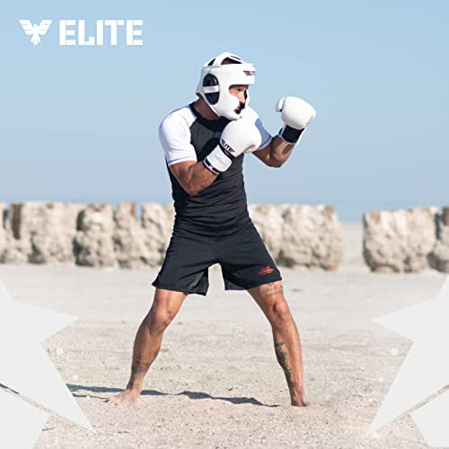 Elite Spor En İyi Boks Başlığı, MMA, Kickboks Eğitimi Sparring Güvenlik Baş Koruyucu, Muay Thai ve Yetişkin Erkekler için Boks - 14