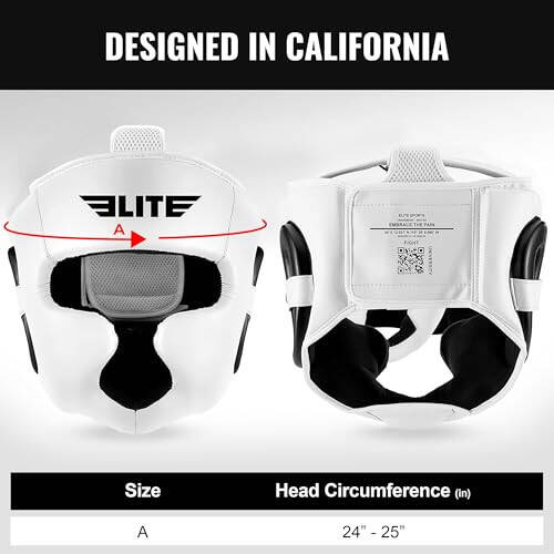 Elite Sports Best Boxing Headgear, Training Sparring Safety Head Guard for MMA, Kickboxing Trainees, Muay Thai, and Boxing for Adult Men - 10