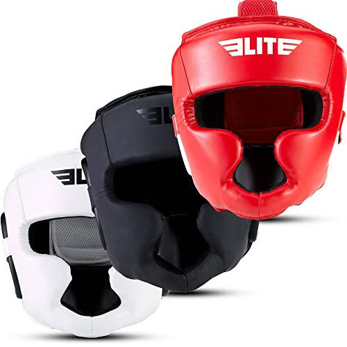 Elite Sports Best Boxing Headgear, Training Sparring Safety Head Guard for MMA, Kickboxing Trainees, Muay Thai, and Boxing for Adult Men - 8