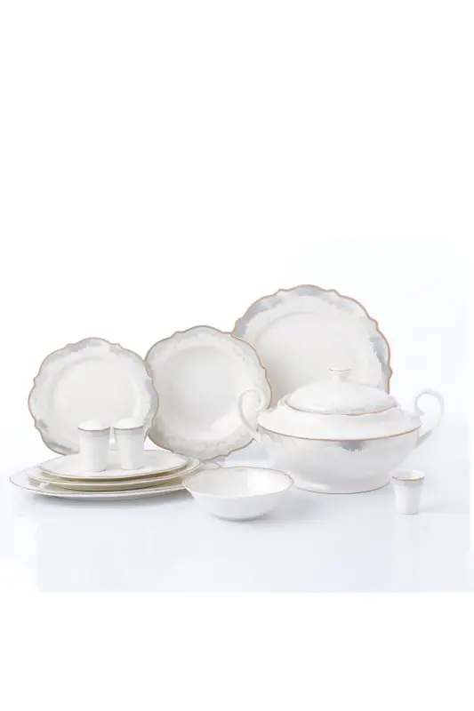 Eliza Collection 60 Piece Round Dinner Set - 1