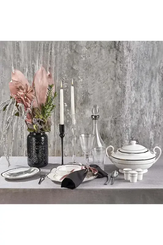 Eliza Collection 60 Piece Round Dinner Set A8240 - 1