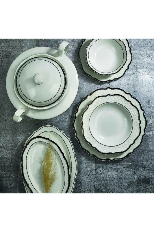 Eliza Collection 60 Piece Round Dinner Set A8240 - 2