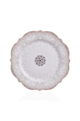 Eliza Collection 60 Parça Yuvarlak Yemek Takımı A8238 - NoColor-0091d666 - 7