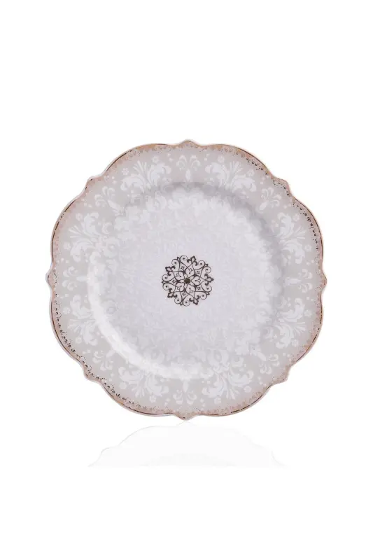 Eliza Collection 60 Parça Yuvarlak Yemek Takımı A8238 - NoColor-0091d666 - 7