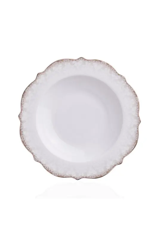 Eliza Collection 60 Parça Yuvarlak Yemek Takımı A8238 - NoColor-0091d666 - 8