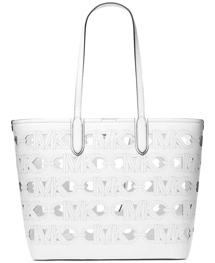 Eliza Large East West Open Tote Optic White - 1