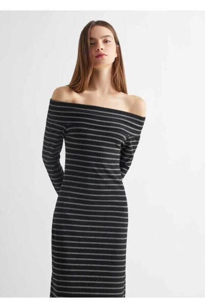 Elkalari ochiq midi libos - 1