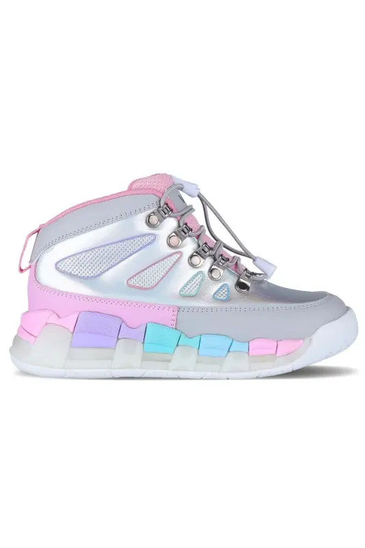 Ellen Phylon Rubber Sole Orthopedic Light-Up Kids Boots - 3