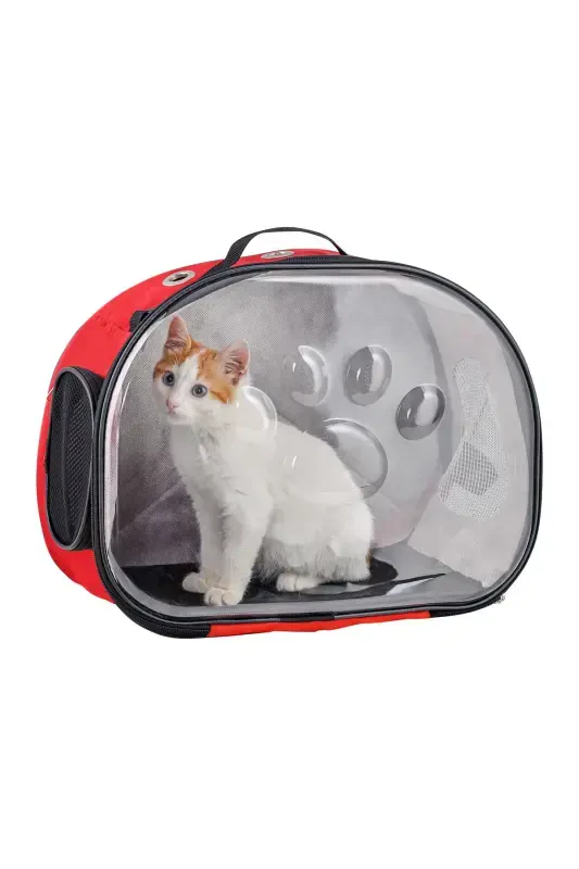 Ellipse Cat Carrier Blue-Red - 7