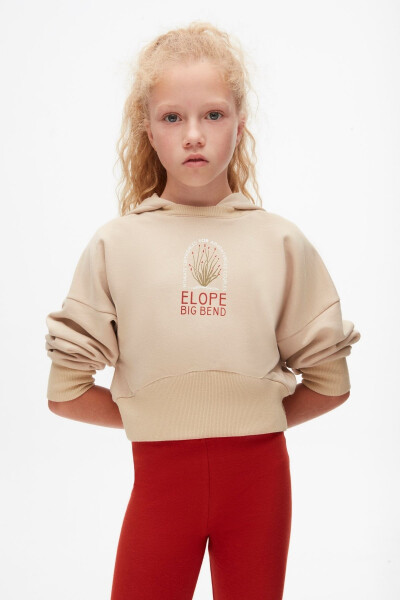 Elope Kız Çocuk Kapüşonlu Sweatshirt - 8