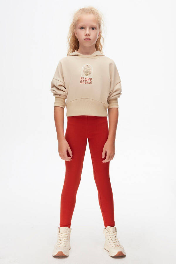 Elope Kız Çocuk Kapüşonlu Sweatshirt - 3