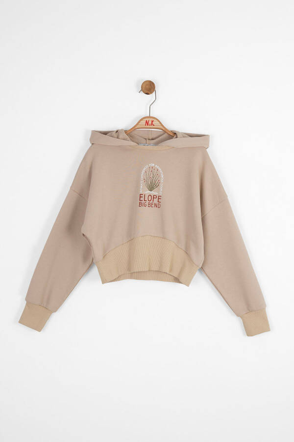 Elope Kız Çocuk Kapüşonlu Sweatshirt - 5