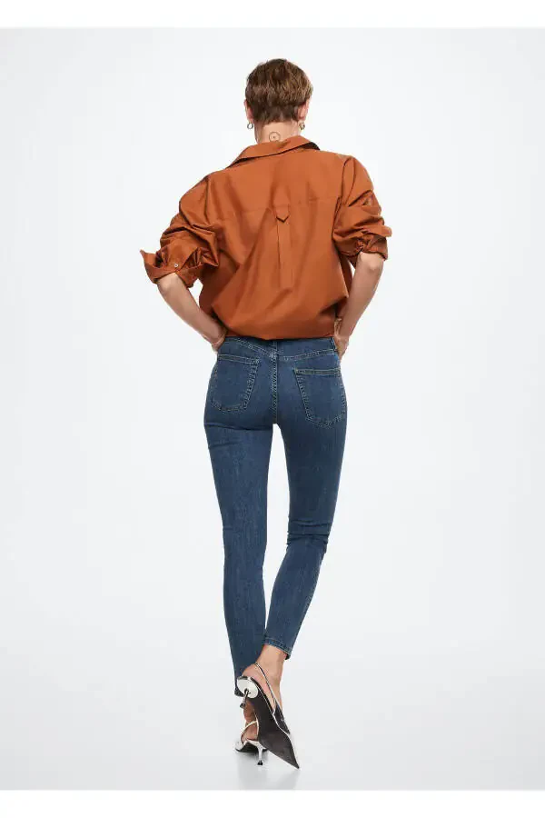 Elsa Mid Waist Skinny Jean - 2