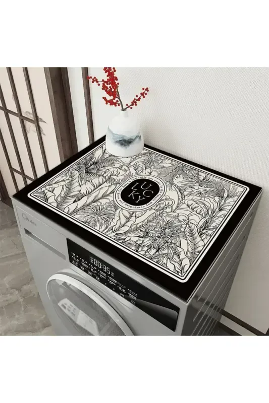 Else Drying Machine Cover Protective Mat Liquid-proof Non-slip Washable - ELSE HALI