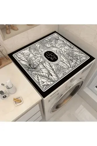 Else Drying Machine Cover Protective Mat Liquid-proof Non-slip Washable - 4