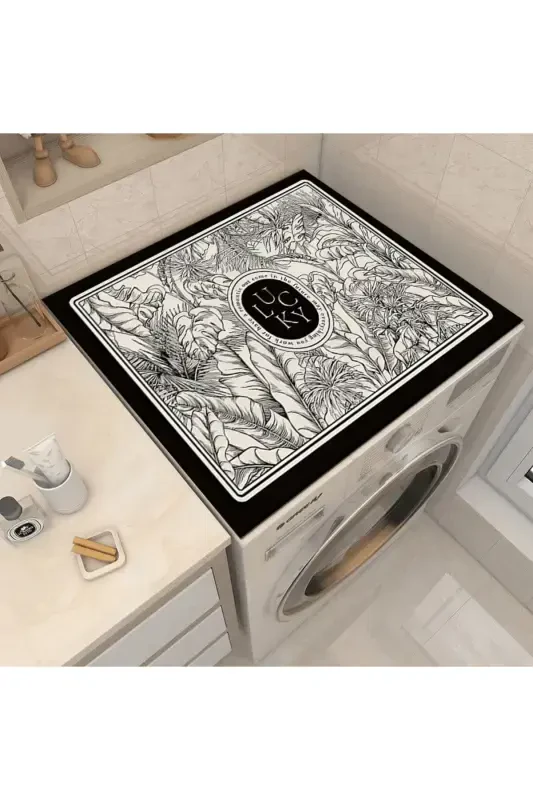 Else Drying Machine Cover Protective Mat Liquid-proof Non-slip Washable - 4