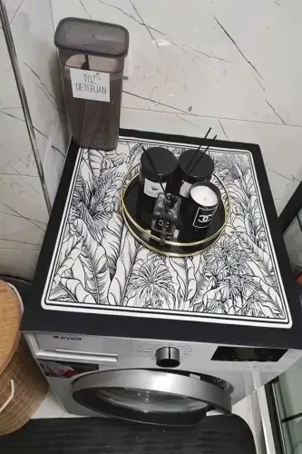 Else Drying Machine Cover Protective Mat Liquid-proof Non-slip Washable - 6