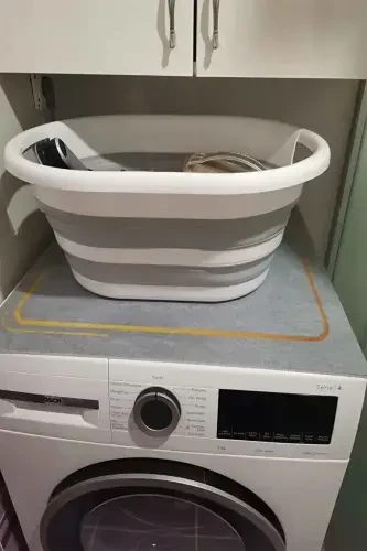 Else Сушилка для стиральной машины Чехол Защитный коврик Водонепроницаемый Нескользящий Моющийся - DESEN - 4