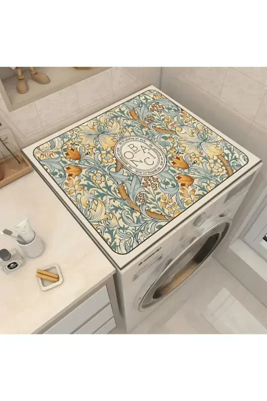 Else Tumble Dryer Cover Protection Mat Waterproof Non-Slip Washable-PATTERN - 2