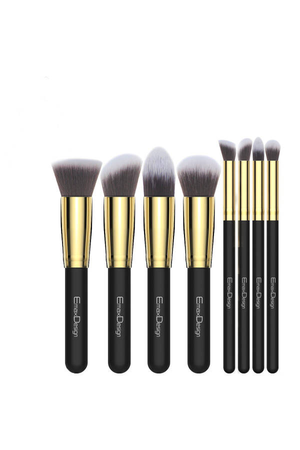 Emax Design 8 Piece Makeup Brush Set - 1