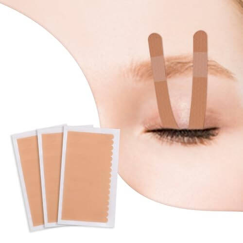 Embagol 800 Pcs Eyelash Extension Tape Lash Tape for Eyelash Extensions Sensitive Under Eye Tape Breathable Micropore Medical Tape for Inpidual Eyelash Extension Supplies - 1