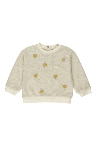 Embroidered Baby Girl Sweatshirt - 1