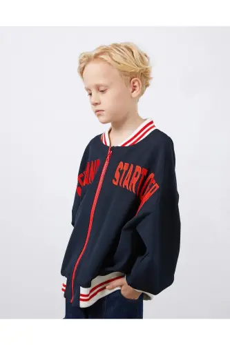 Embroidered Bomber Jacket - 3