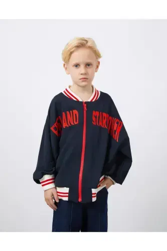 Embroidered Bomber Jacket - 2