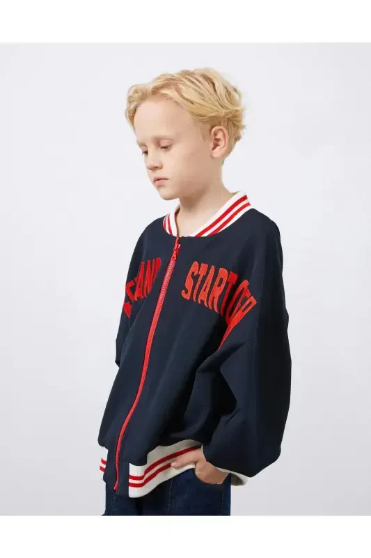 Embroidered Bomber Jacket - 3