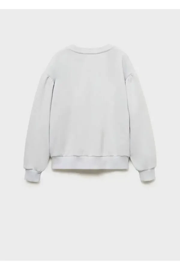 Embroidered detailed cotton sweatshirt - 4