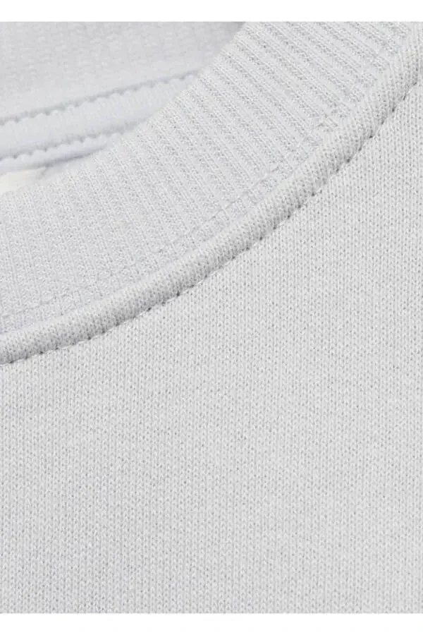 Embroidered detailed cotton sweatshirt - 5