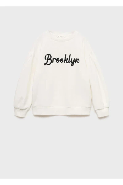 Embroidered Detailed Cotton Sweatshirt - 3