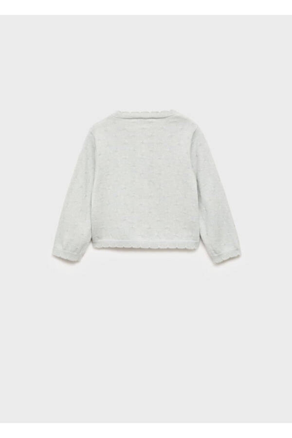 Embroidered Knitted Cardigan - 2