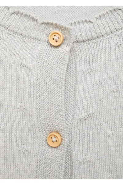 Embroidered Knitted Cardigan - 4