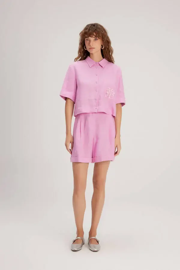 Embroidered Logo Shirt - 3