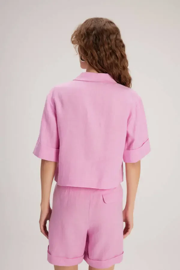 Embroidered Logo Shirt - 6