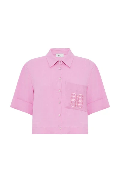Embroidered Logo Shirt - 7