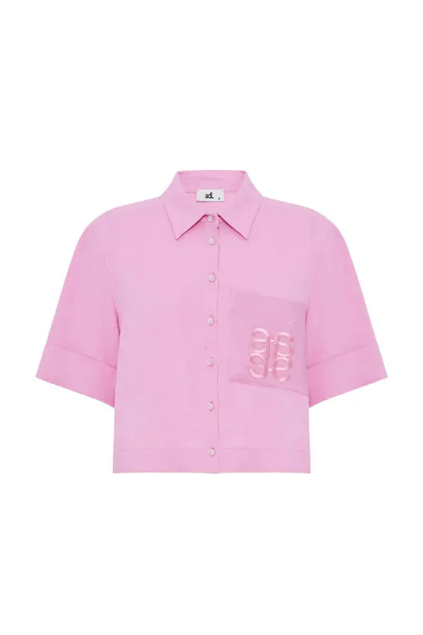 Embroidered Logo Shirt - 7
