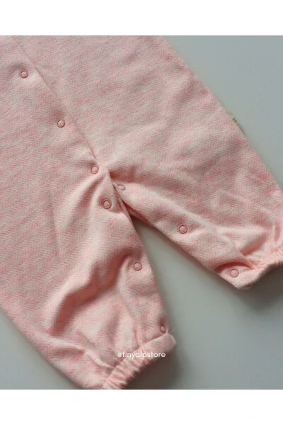 Embroidered Neck Basic Stylish and Comfortable Fabric Newborn - 5