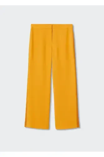 Embroidered Textile Trousers - 1