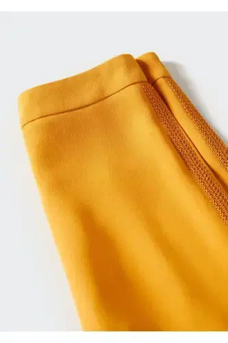 Embroidered Textile Trousers - 6